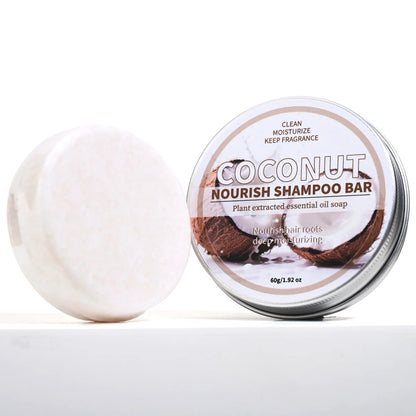 The Coconut Cleanser – Handmade Olive & Coconut Oil Shampoo Bar