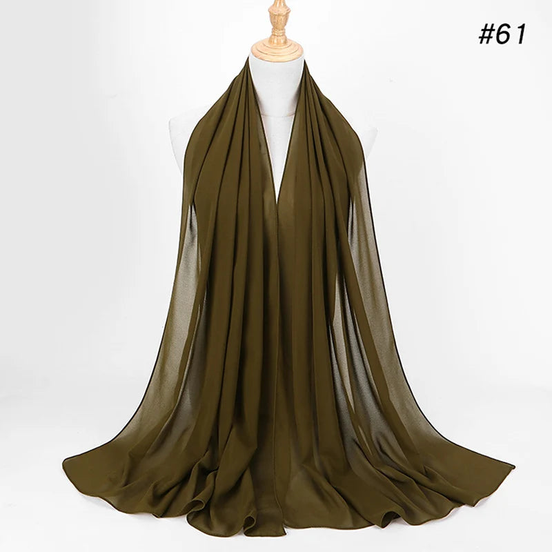 The Bubble Chiffon Hijab – Light as Air, Bold in Style