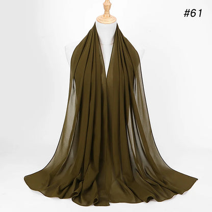 The Bubble Chiffon Hijab – Light as Air, Bold in Style