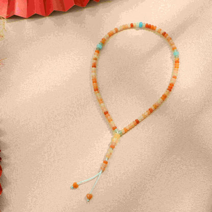 Islamic Prayer 99 Beads Tasbih, Natural Stone Misbaha Tasbeeh for Unisex Adults with Gift Box