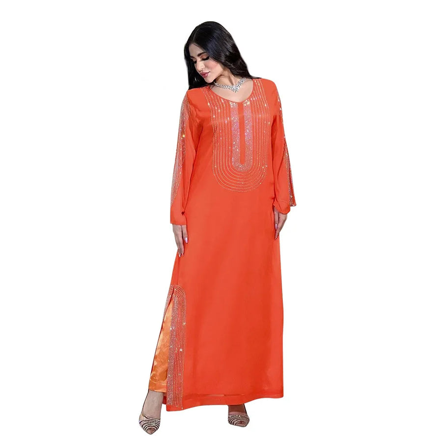 The Diamond – Off-Shoulder Kaftan for the Muslim Woman in America