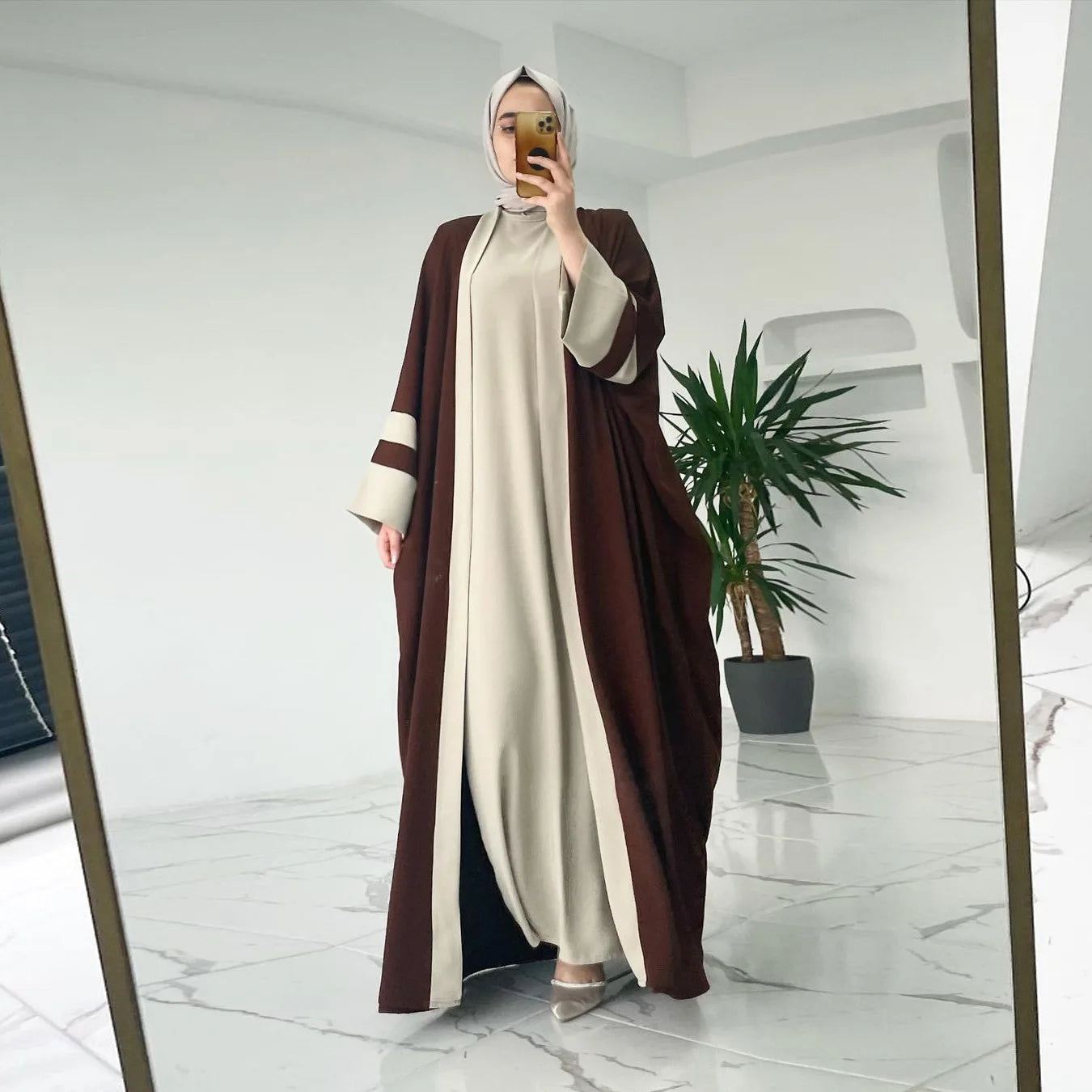 The Complete Eid – 2-Piece Moroccan Kaftan Set for the Arab Woman in America