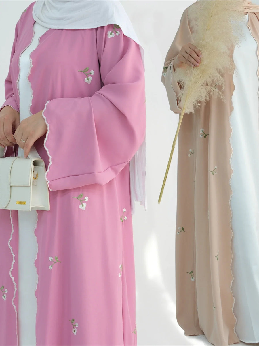 Eid Embroidered – The Cardigan Abaya for the Muslim Woman in America