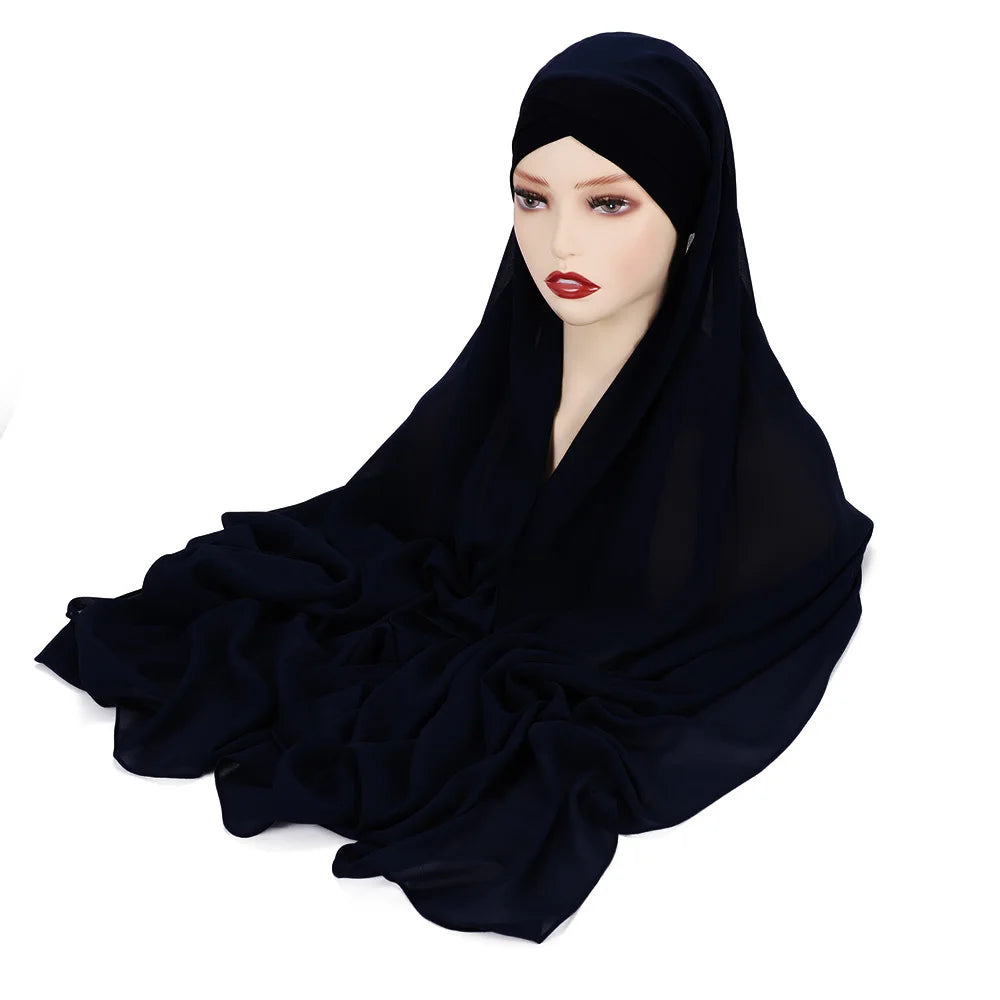 The Chiffon Hijab Set – Grace, Comfort, and Faith in Every Fold