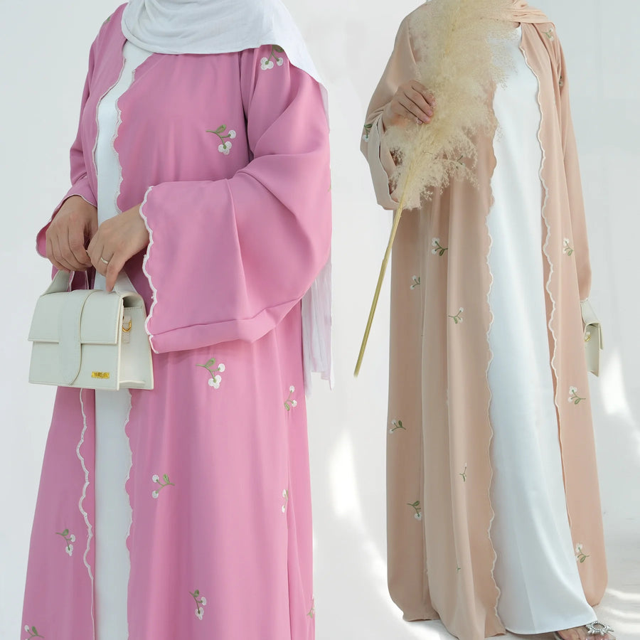 Eid Embroidered – The Cardigan Abaya for the Muslim Woman in America