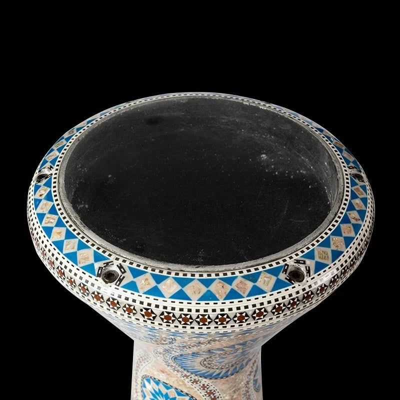 Middle Eastern drum Darbuka Arabic drum Handclapped percussion instruments Made in Egypt 8 Inch Aluminum