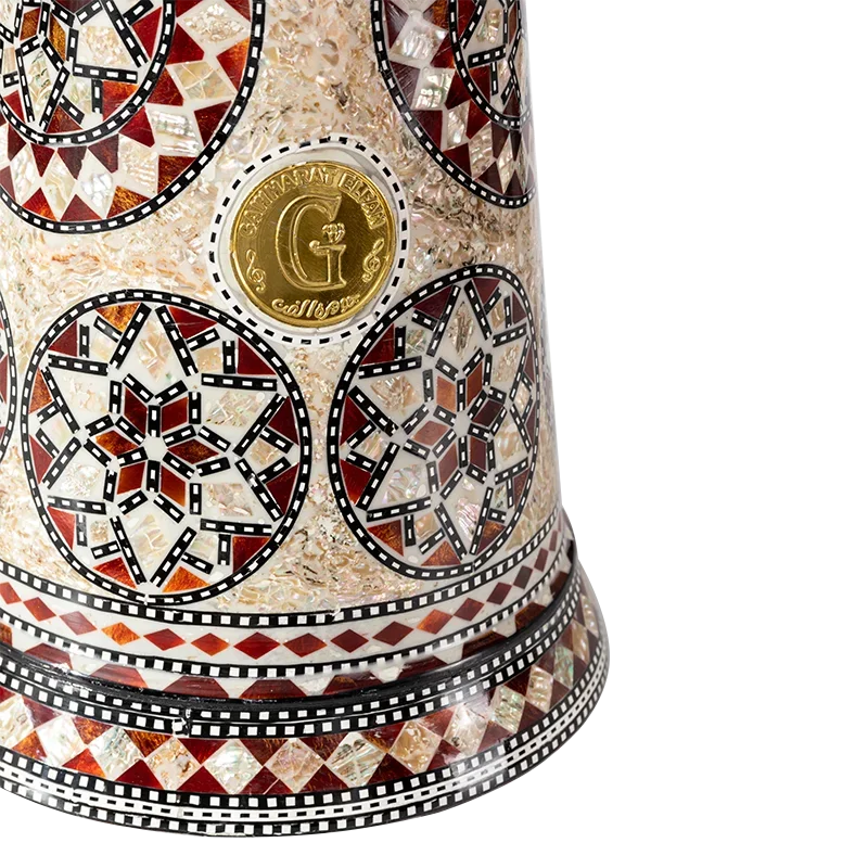 For Middle Eastern Drum Darbuka Arabic Drum Handclapped Percussion Instruments Made In Egypt 8 Inch Aluminum