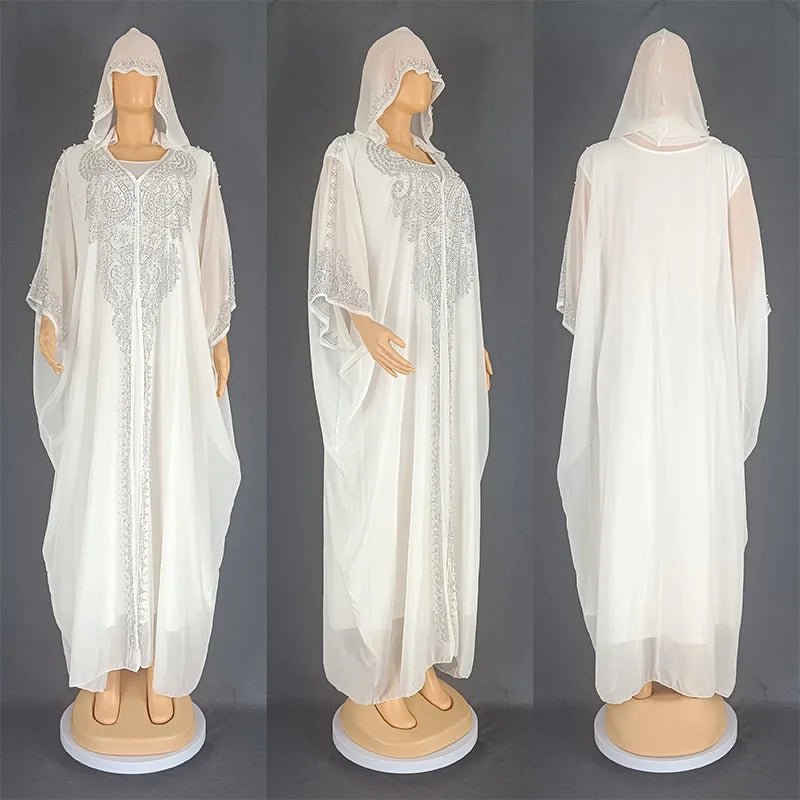 The Hooded Heritage – Luxury Boubou Ankara Plus Size Abaya