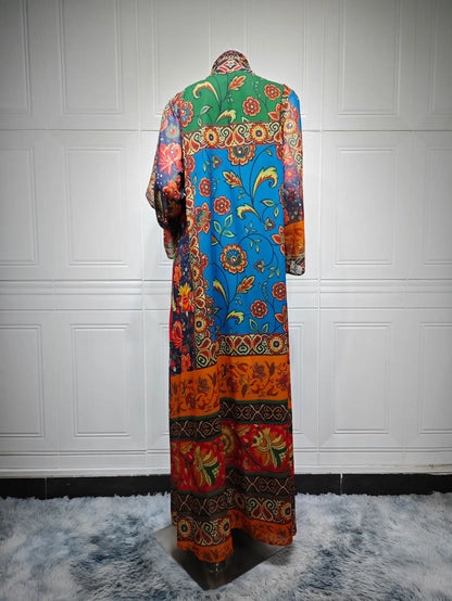 Zahraa Ramadan – The Rhinestone Floral Abaya for the Muslim Woman in America