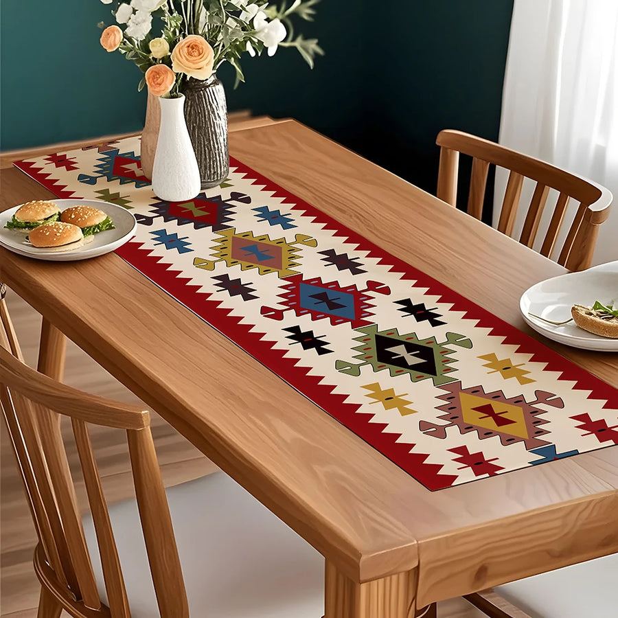 The Universal Boho – Washable Bohemian Table Runner