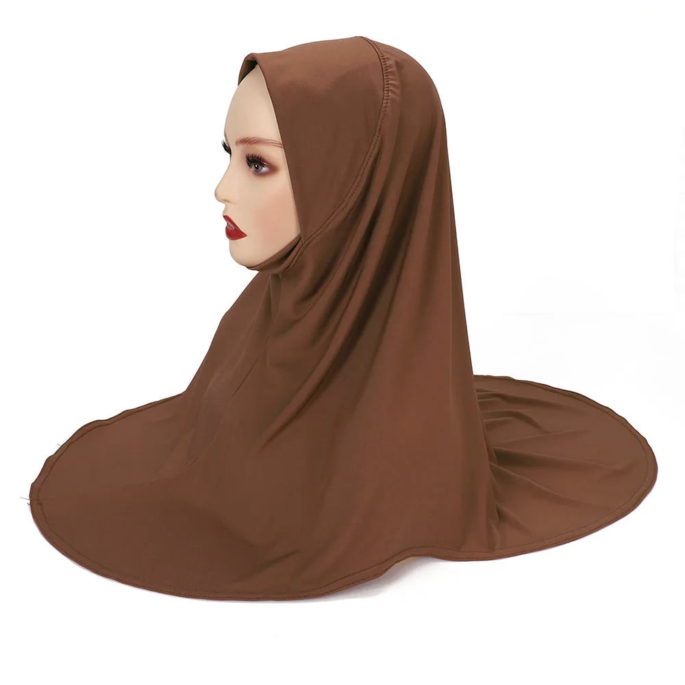 hot selling one piece hijab ready to wear instant bawal instant headscarf instant for muslim women
