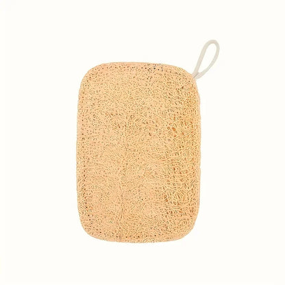 The Loofah Six – Natural Bamboo Fiber Exfoliating Sponges (6-Pack)
