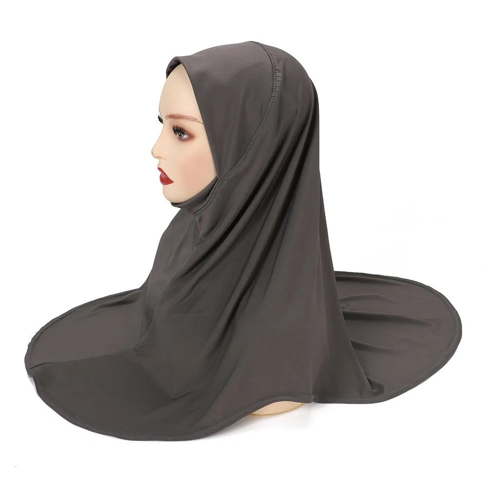 hot selling one piece hijab ready to wear instant bawal instant headscarf instant for muslim women
