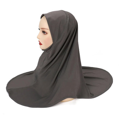 hot selling one piece hijab ready to wear instant bawal instant headscarf instant for muslim women