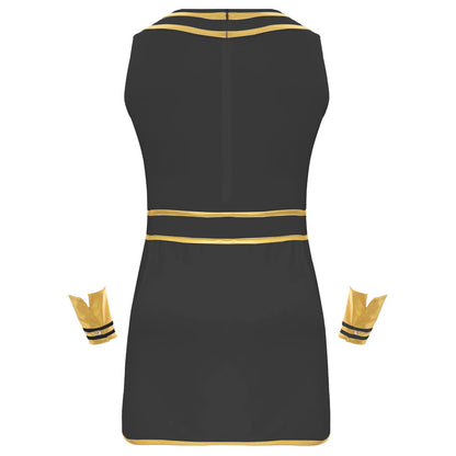 Pharaoh & Spartan Robe Costume – Men's Egyptian God Cosplay with Cuffs