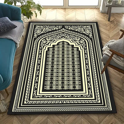 17 Styles Muslim Prayer Carpet Room Living Room Bedroom Sofa Large Area Mat Daily Prayer Soft Carpet Ramadan Gift for Friend