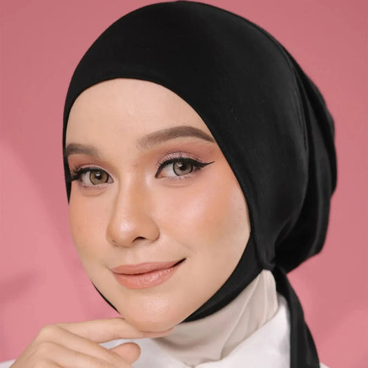 The Solid Undercap – Ready-to-Wear Inner Hijab Cap for Women