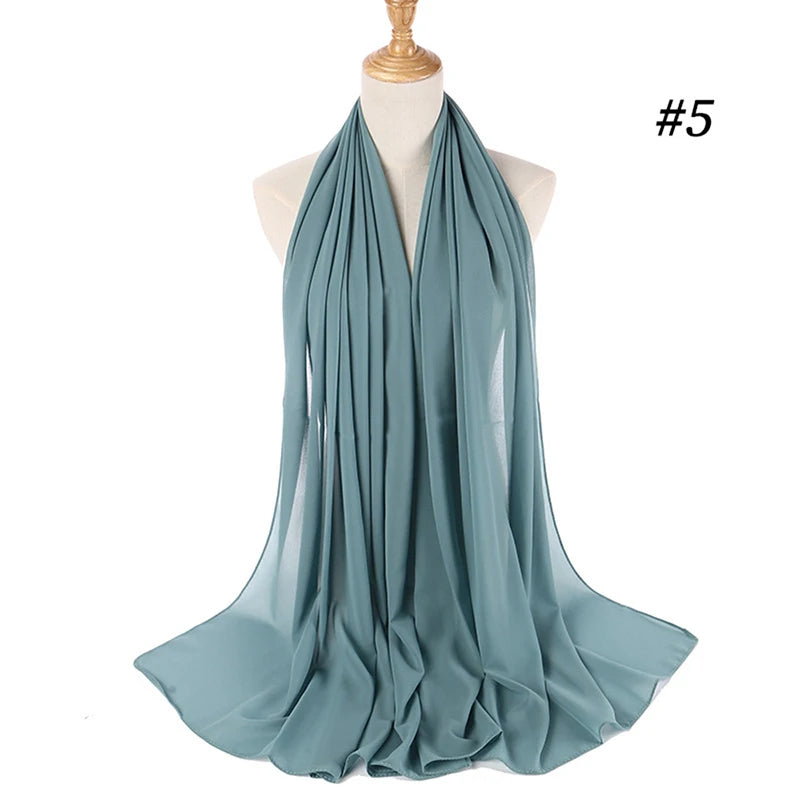 The Bubble Chiffon Hijab – Light as Air, Bold in Style
