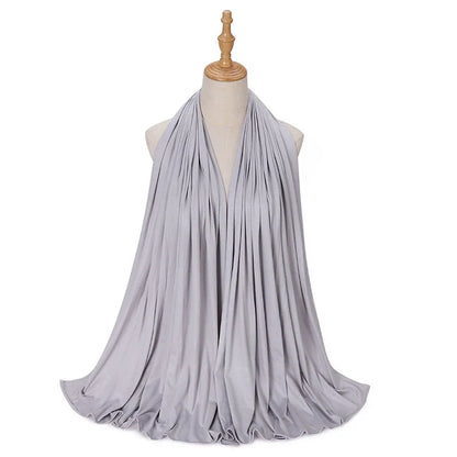 The Mercerized Cotton Jersey Hijab – Softness, Style, and Full Coverage