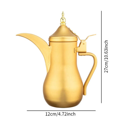 The Kettle That Holds Time – Arabic Coffee Carafe with Vacuum Soul