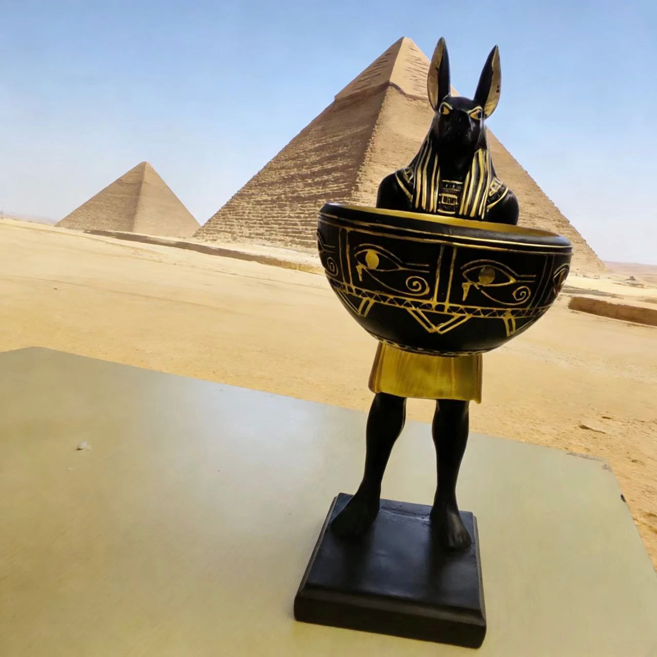 Anubis Guardian of Scales Resin Statue – Egyptian God Collectible Figurine