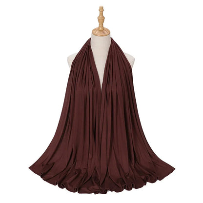 The Mercerized Cotton Jersey Hijab – Softness, Style, and Full Coverage