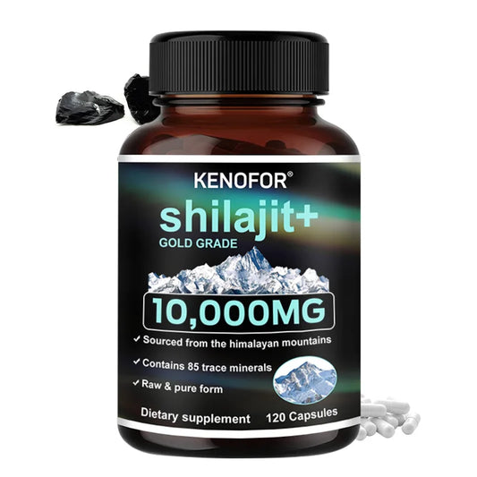 Shilajit Capsules – Non-GMO Formula for Energy, Memory & Digestive Health