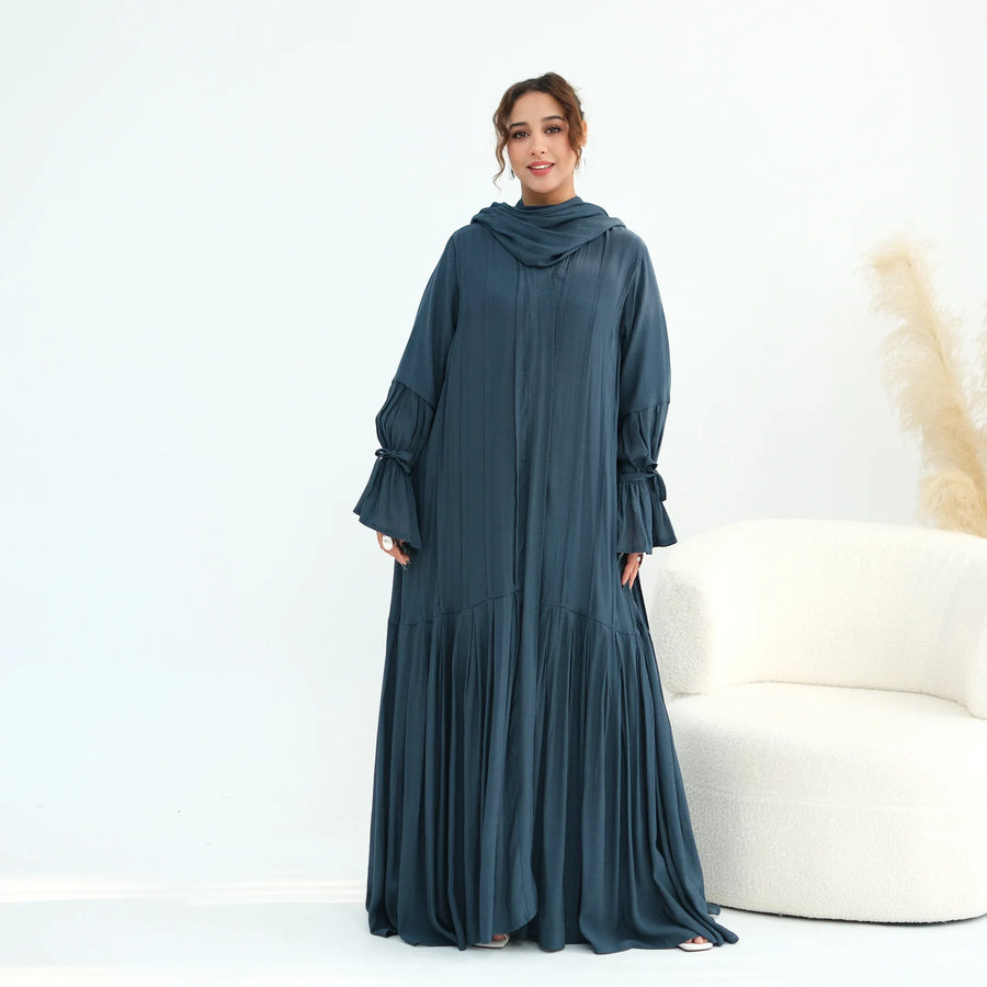 Eid in America – 2-Piece Abaya Scarf Set for the Muslim Woman