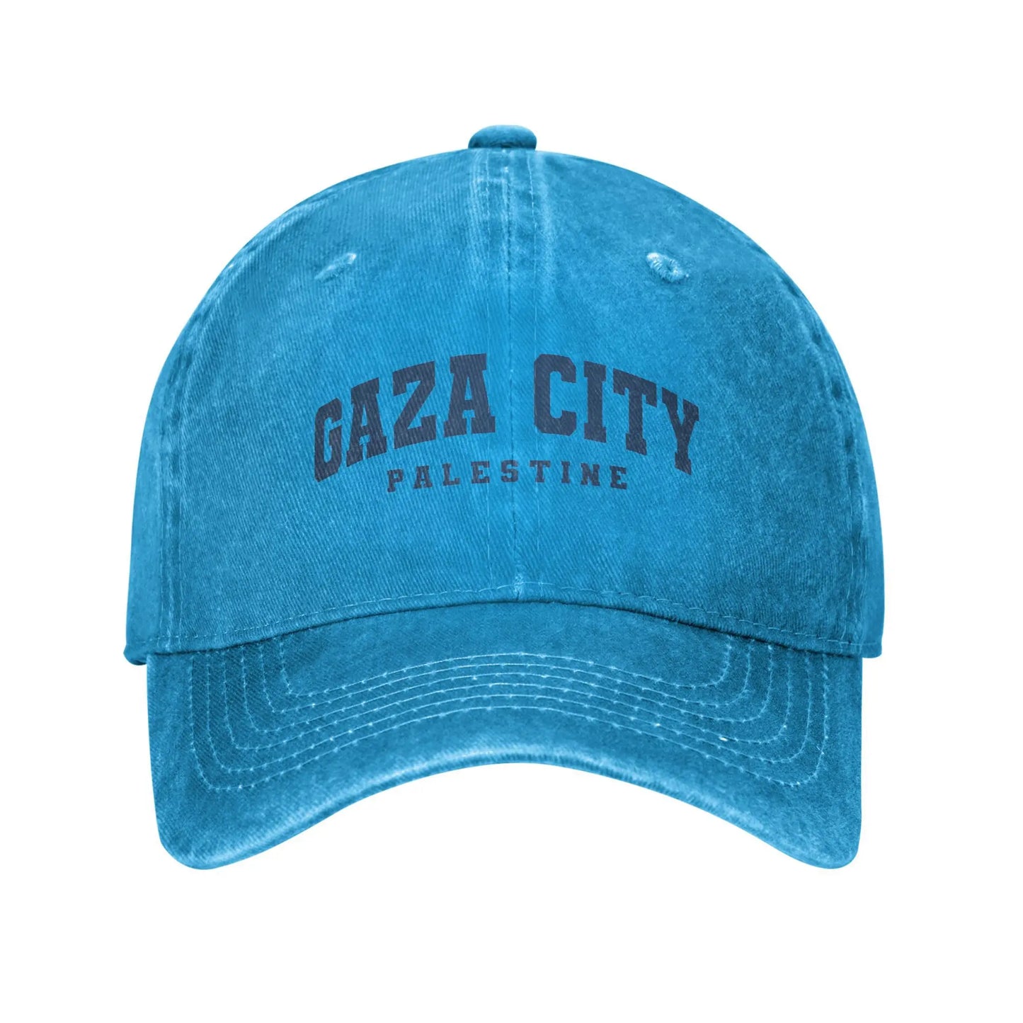 Gaza Palestine Urban Sun Baseball Cap  Street Style Couple Women Washed Trucker Hat Hot Sale Sports Baseball Caps Birthday Gift