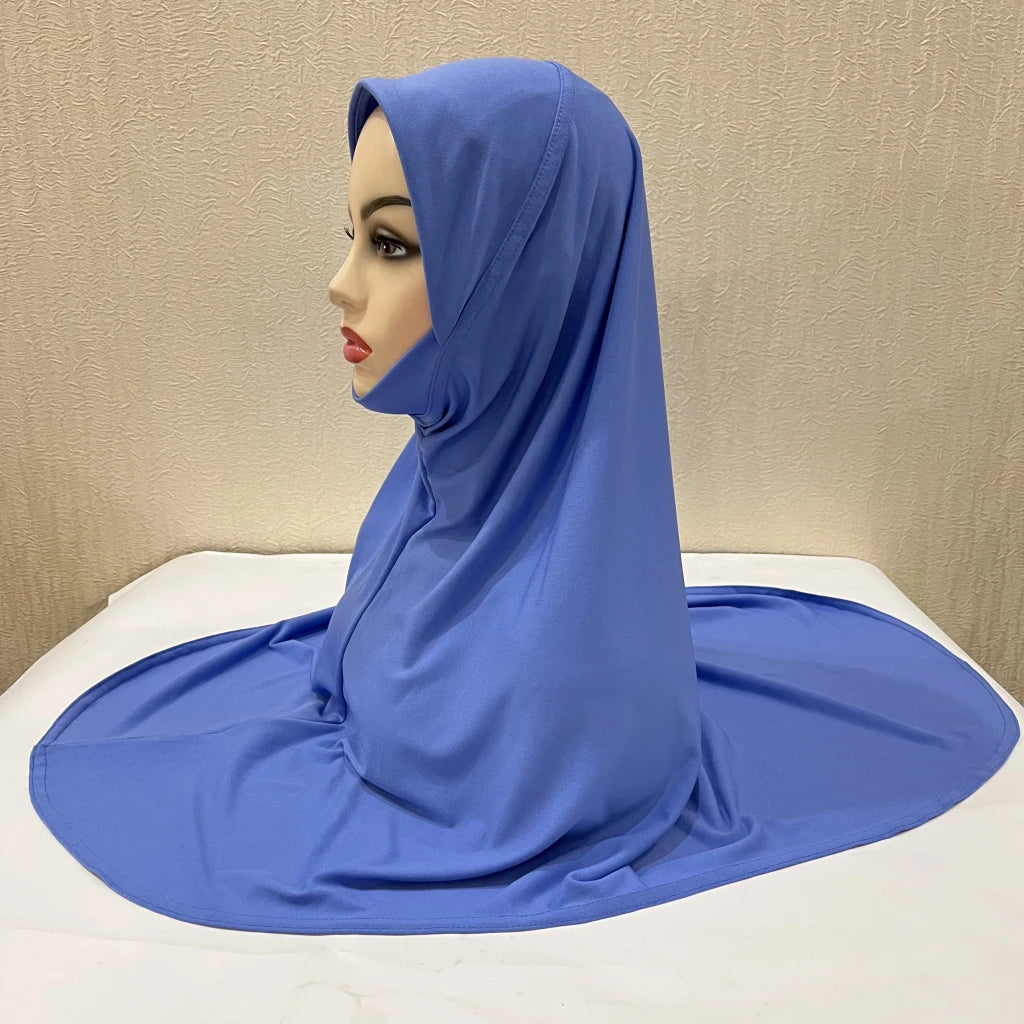 The Amira Pull-On Hijab – Full Coverage, Effortless Modesty