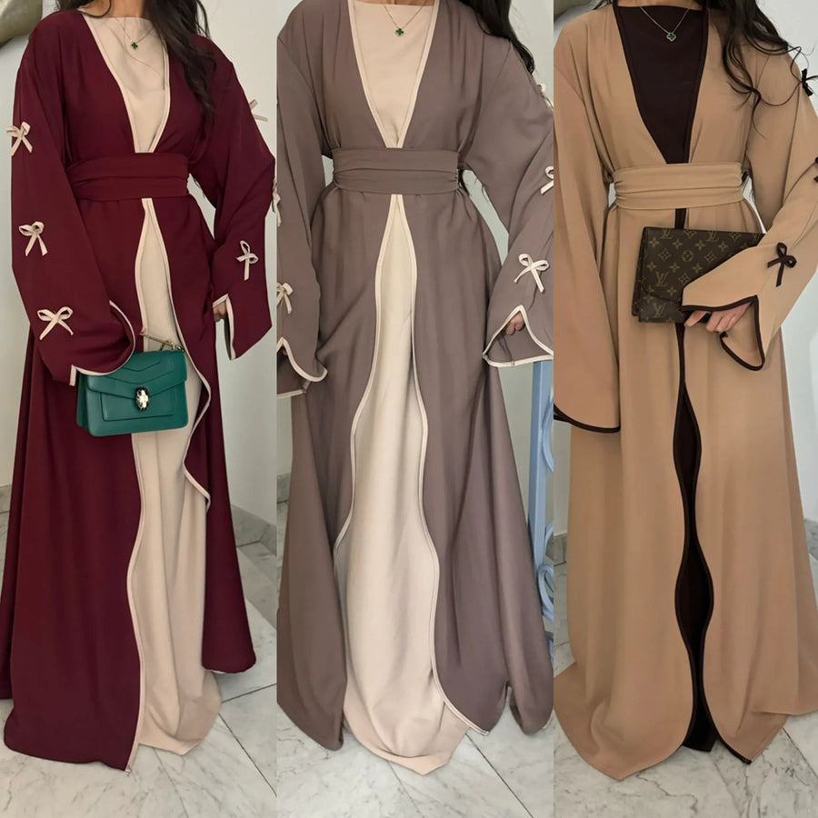 Eid Bow – The Cardigan Abaya for the American Muslim Woman