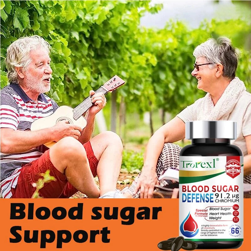 The Sugar Shield – Blood Sugar Defense & Cardiovascular Support Capsules