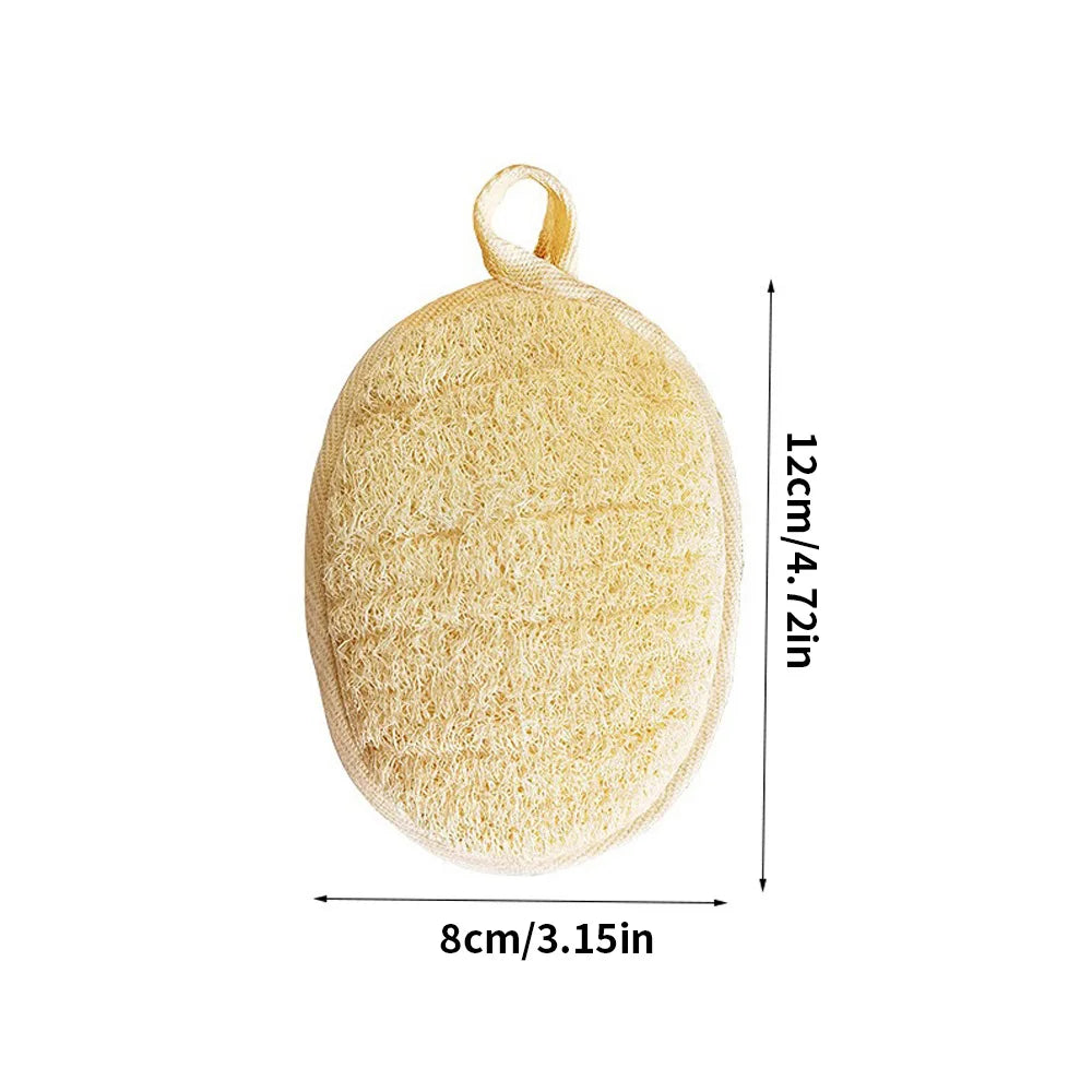6 pieces, 3 pieces, 1 piece of loofah sponge bath towel - loofah bath towel - essential tool for home bathing