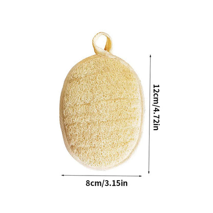 6 pieces, 3 pieces, 1 piece of loofah sponge bath towel - loofah bath towel - essential tool for home bathing