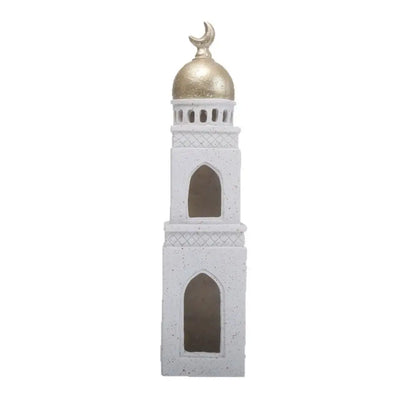 Middle Eastern Style Resin Statue Decor Kaaba Dome Castle House Mosque Islamic Desktop Ornament Islamic Theme Ramadan Muslim