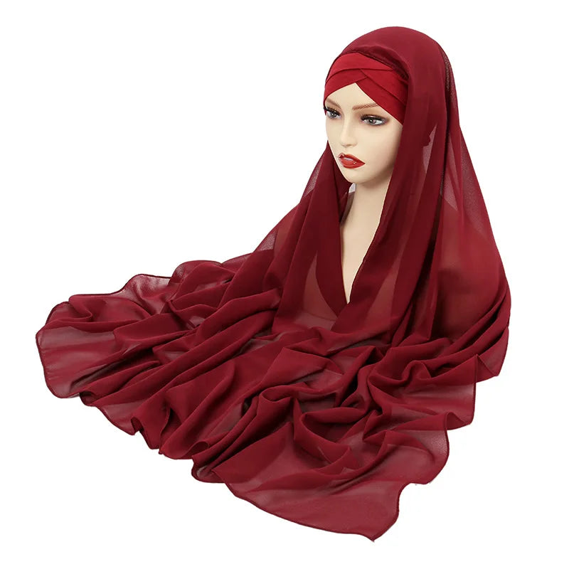 The Chiffon Hijab Set – Grace, Comfort, and Faith in Every Fold