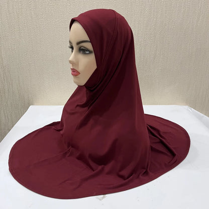 The Amira Pull-On Hijab – Full Coverage, Effortless Modesty