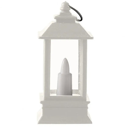 LED Lantern Retro Style Energy-saving Glare Free Shatterproof Battery Powered Flickering LED Candles Party Hanging Lantern Decor