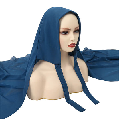 The Non-Slip Solid Hijab – Stay Covered, Stay Confident
