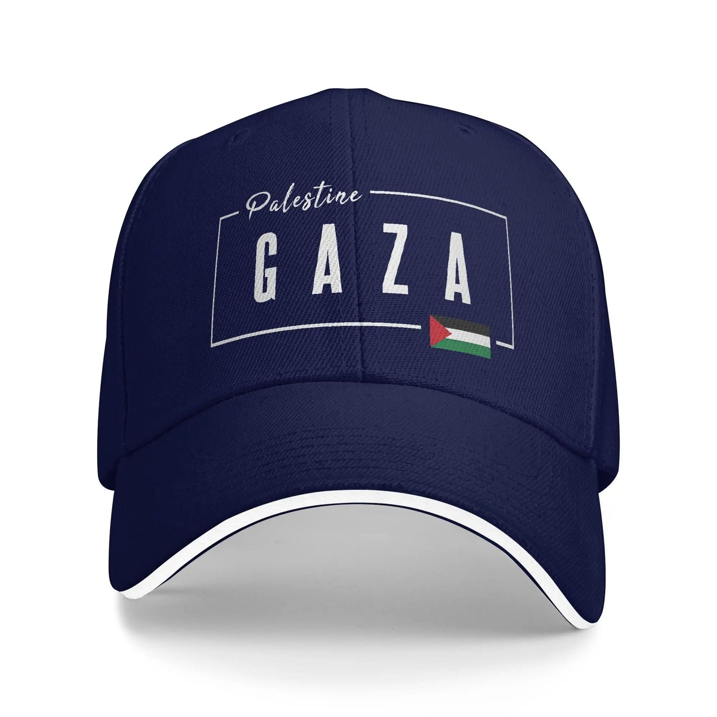 Summer Casual Baseball Cap Gaza Palestine Flag Outdoor Sport Trucker Hat For Unisex-Teens Adjustable  y2k Funny Snapback Cap