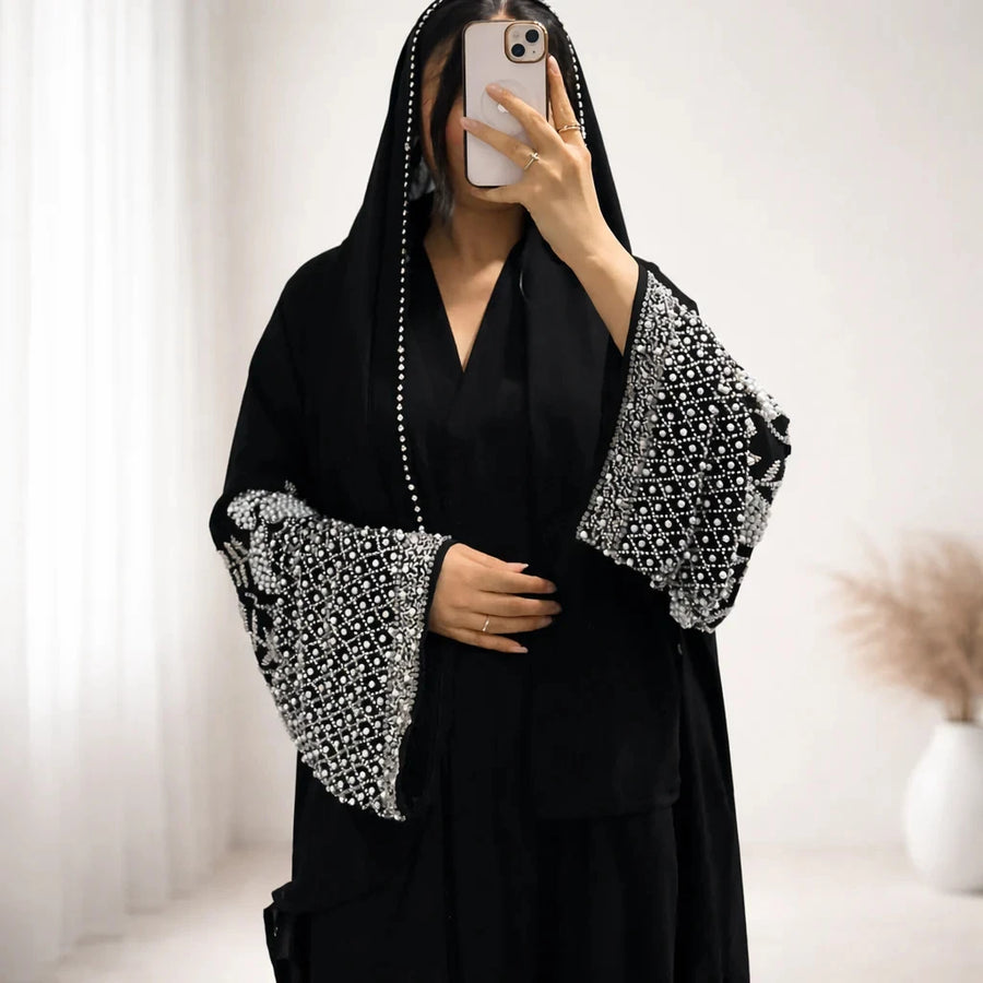 Diamonds of Eid – Beaded Kaftan for the Muslim Woman in America