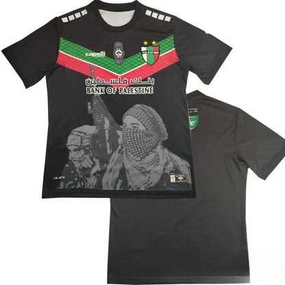 2025 new 3D printed Palestinian football jersey, T-shirt for men and women, quick-drying and breathable sports shirt.