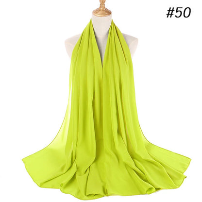 The Bubble Chiffon Hijab – Light as Air, Bold in Style