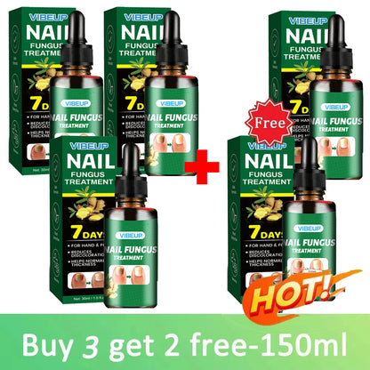7 Days Fungal Nail Treatment Serum Foot Nail Fungus Removal Repair Gel Anti Infection Paronychia Onychomycosis Foot Nails Care