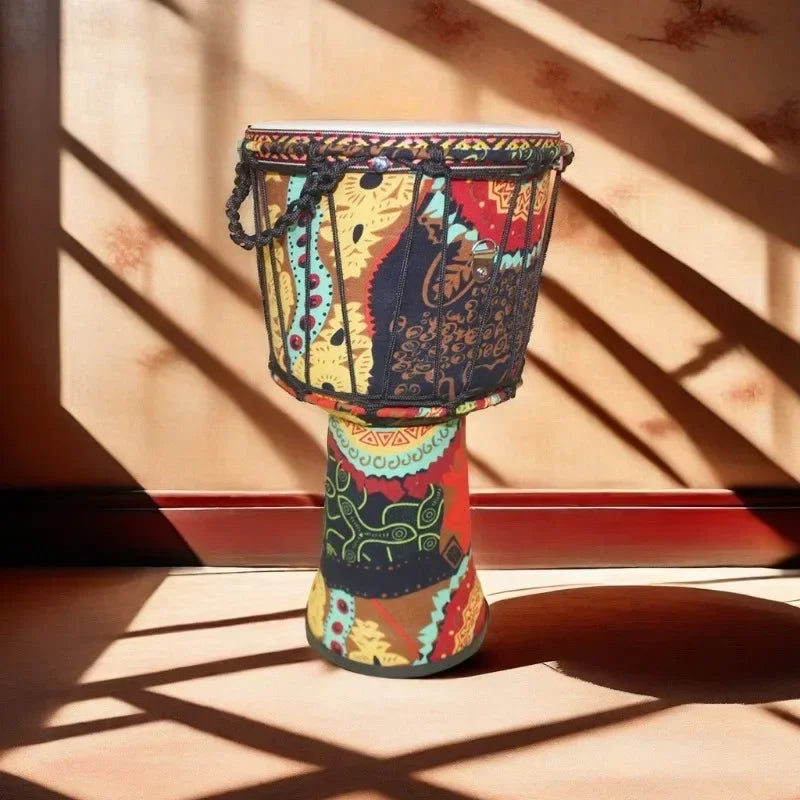 Sheepskin Djembe African Drum Children Beginner Music Drums Tambourine Adult Traditional Drum Handmade Percussion Instruments