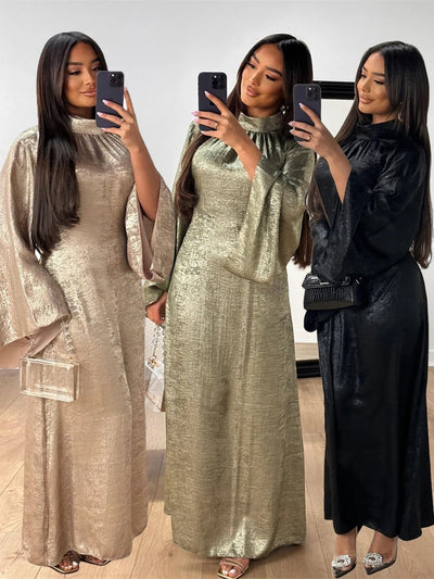 Satin & Silk – The Luxury Dubai Abaya for the American Muslim Woman