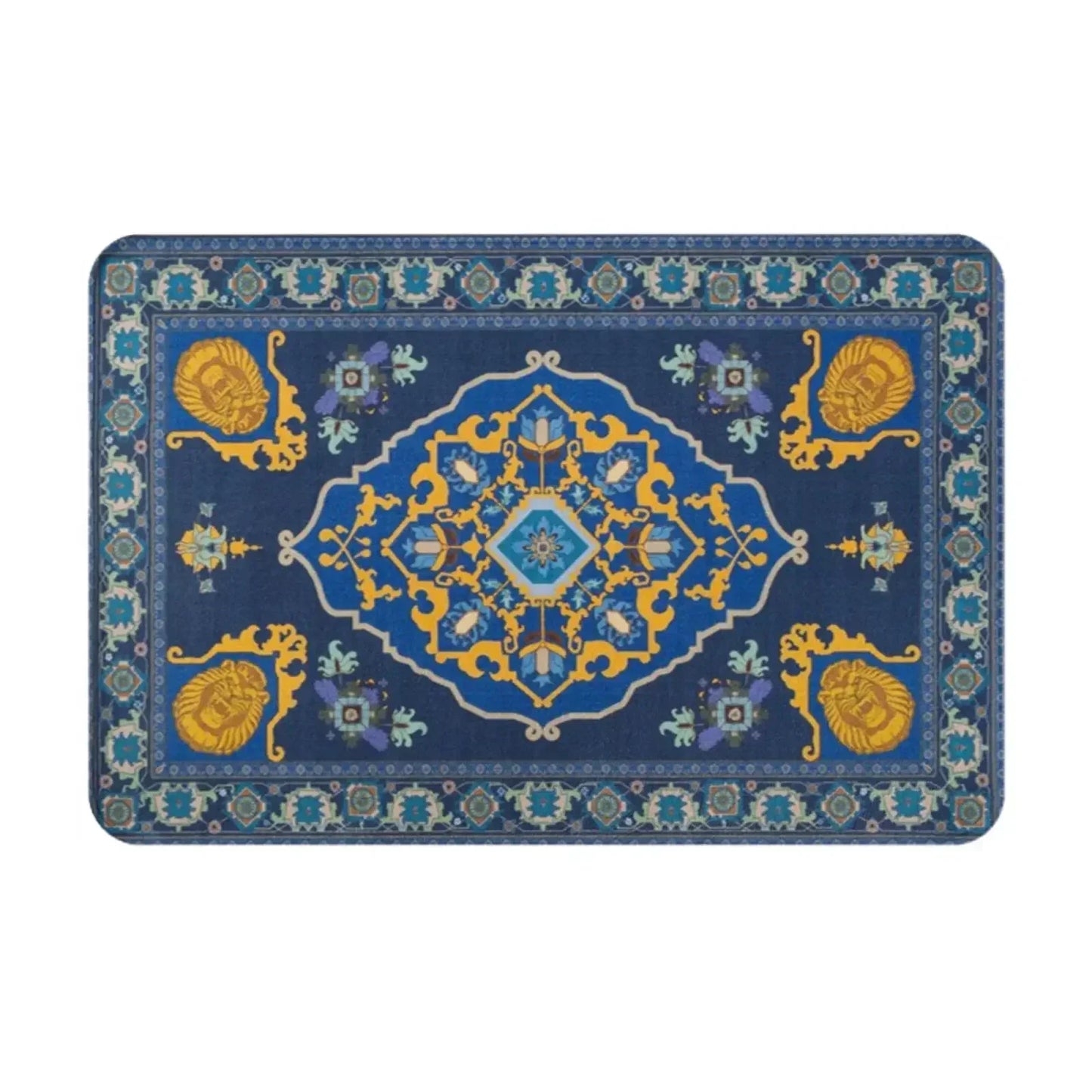 Aladdin Pattern Door Mat Non Slip Living Room Carpet Washable Bedroom Kitchen Hallway Home Decoration Sofa Table Area Rugs
