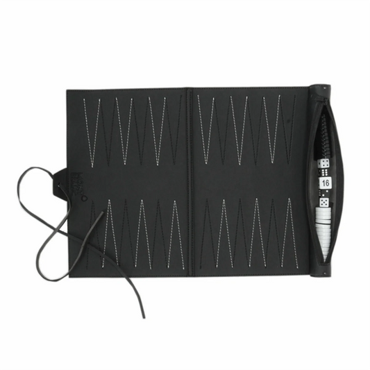 The Roll-Up Backgammon Set – A Legacy of the East in a Travel Bag