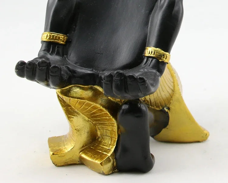 Egyptian Sphinx & Anubis Candleholder – Resin Candlestick, Retro Home Decor
