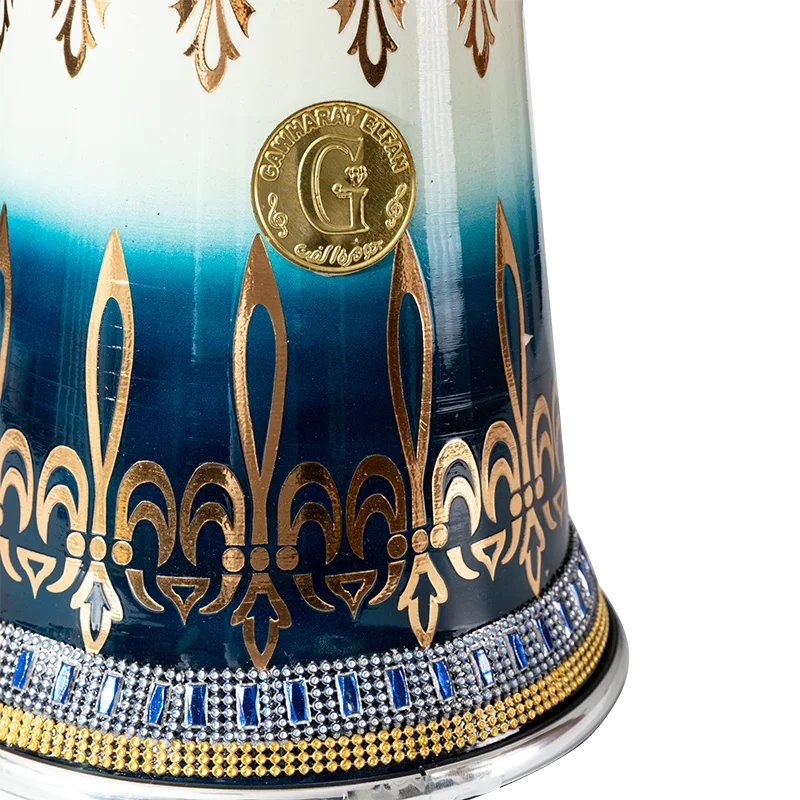 Middle Eastern drum Darbuka Arabic drum Handclapped percussion instruments Made in Egypt 8 Inch Aluminum
